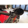 CNC Racing adapter for ROCKET and EVO Mirrors for Multistrada V4, DesertX, Hypermotard 698 Mono